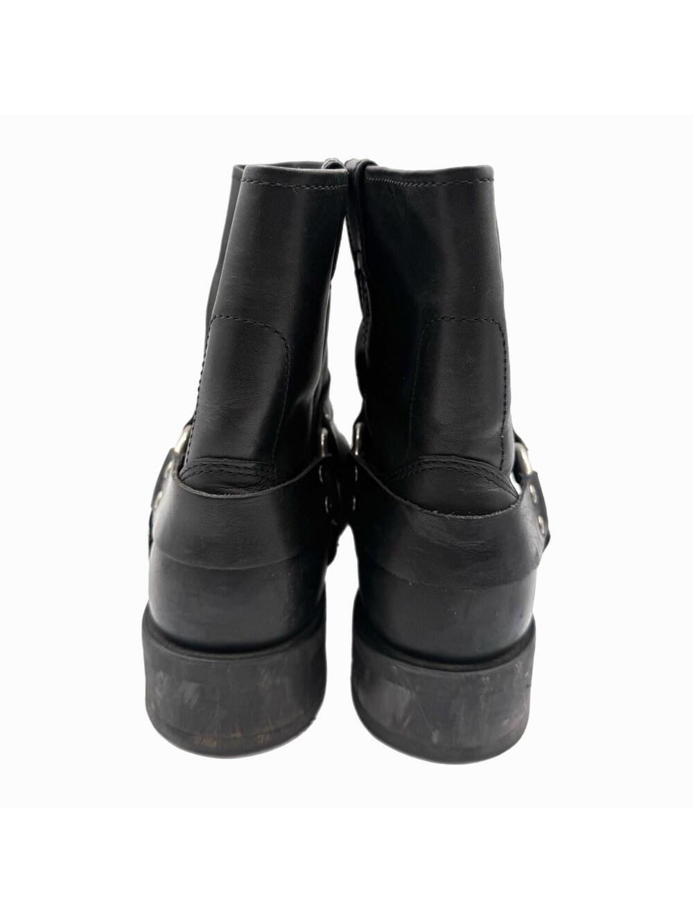 Men’s Harley-Davidson Black Leather El Paso Harness Boots – 11 - Picture 3 of 7